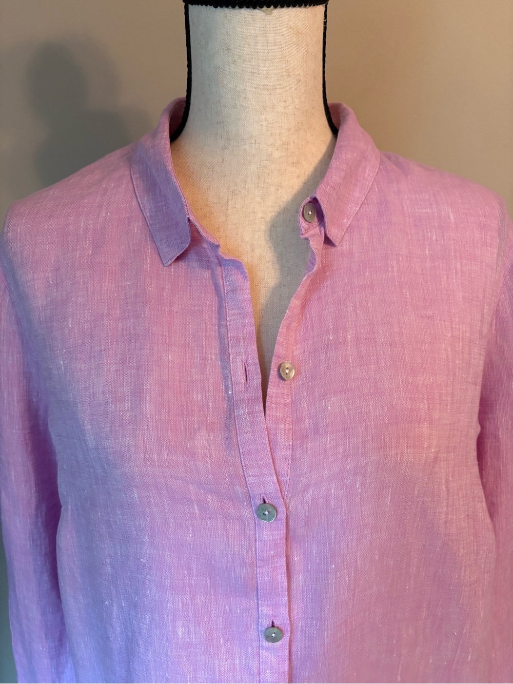 J. Jill Linen Tunic Shirt | Women's Sz L - Picture 8 of 12